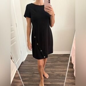 Tommy Hilfiger Black Asymmetrical Dress